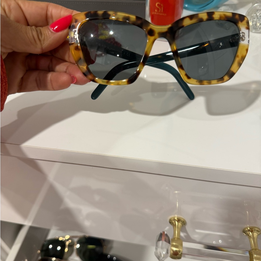 Prada Tortoiseshell Brown Sunglasses with Oversized Frame